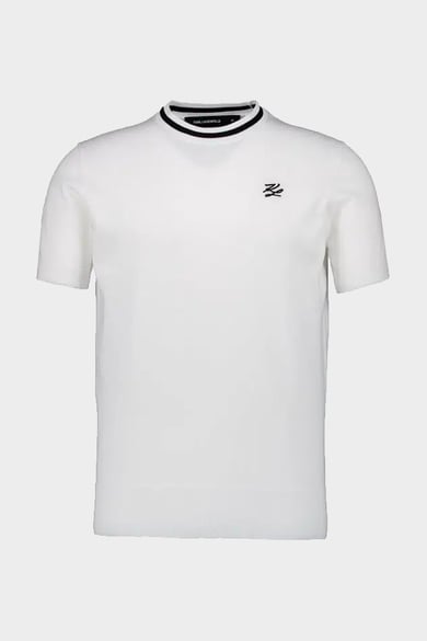 ΠΛΕΚΤΗ ΜΠΛΟΥΖΑ KARL LAGERFELD - 10 ΛΕΥΚΟ